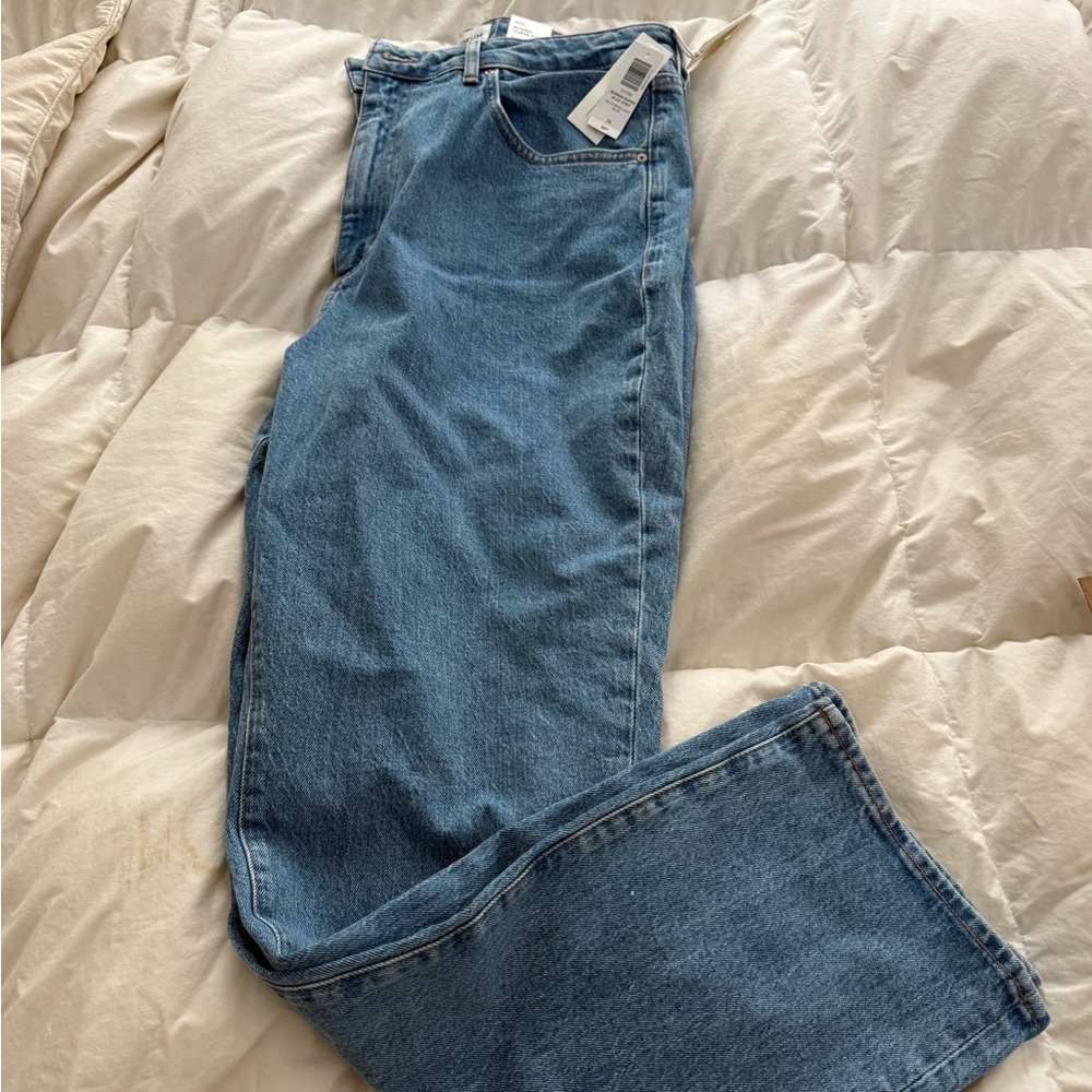 Denim Forum Rowan High-Rise Blue Jeans